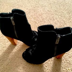 Express Open Toe Bootie